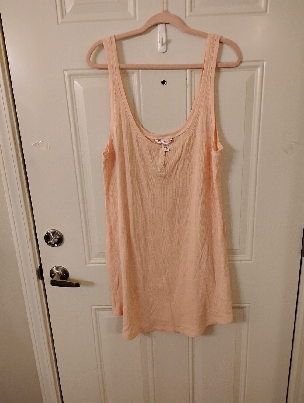 Victoria's Secret Light Peach Scoop Neck Night Shirt